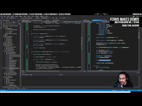 Ferris Makes Demos Ep.048 - Multithreading WaveSabre