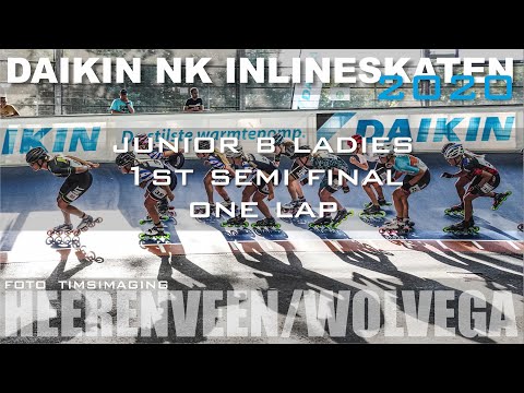 Junior B Ladies 1st Semi Final One Lap Daikin NK Inlineskaten 2020