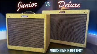 Video thumbnail for Fender Blues Junior vs. Fender Blues Deluxe Reissue by Jack Fossett
