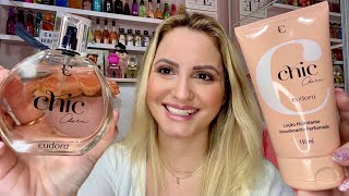 Perfume Chic Cherie Eudora Lançamento - Resenha Completa 🌸