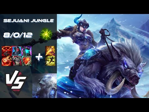 JUNGLE Sejuani vs Volibear - NA Challenger Patch 25.S2.1