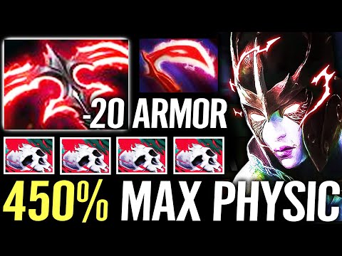 🔥 -20 Armor PA DESOLATOR LVL 2 IS BACK — 450% Max Physic WTF Imba Carry Hard Game Dota 2 Pro