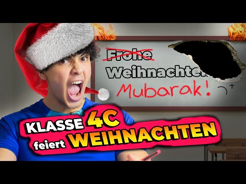 Die KLASSE 4C eskaliert bei der Weihnachtsstunde 😳😂 | Schule mit 4C | Mohi__07