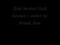 I want to break free-Queen (Lyrics) 