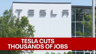 Tesla laying off 2,700 in Bay Area