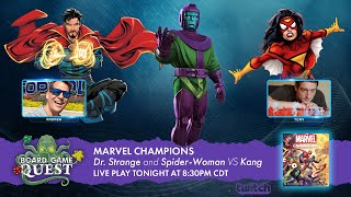 Marvel Champions – Spider-Woman and Dr. Strange vs Kang