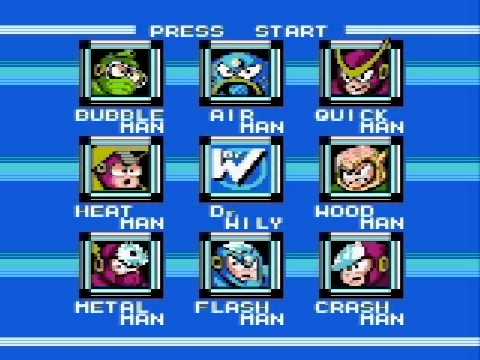 Megaman 2 - Boss Selection