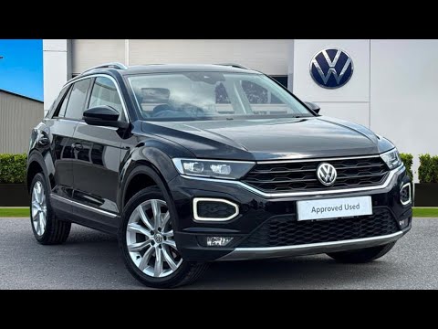 Approved Used Volkswagen T-ROC SEL 2.0 TDI 150PS DSG in Deep Black | KJ19VSU | Wrexham Volkswagen