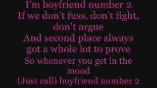 Boyfriend Number 2 lyrics