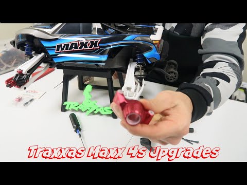 Upgrade My TRAxxAS MAXX 4s! Install of rear GPM hubs and other upgrades.