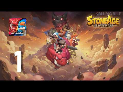StoneAge: Idle Adventure - Gameplay Walkthrough Part 1 - Chapter 1 (Android, IOS)