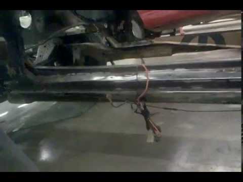cutlass floor pan replacement part 1