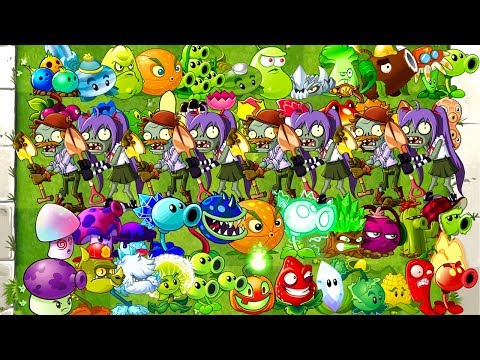 Every Plant Power-Up! vs Excavator Zombie in NEW Plants vs Zombies 2