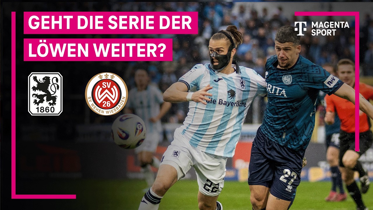 TSV 1860 München vs SV Wehen Wiesbaden Highlights