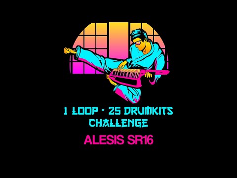 1 Loop, 25 Drumkits Day 18: Alesis SR16