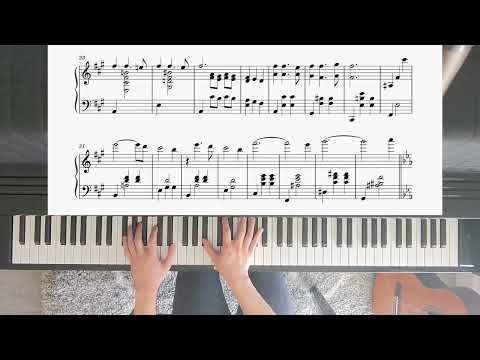 Pierre Adenot - A quatre mains [piano cover]
