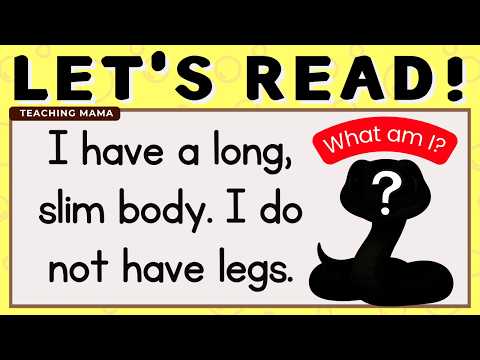 LET'S READ! | ENGLISH READING PRACTICE | SIMPLE SENTENCES FOR KIDS GRADE 1 & KINDER | TEACHING MAMA