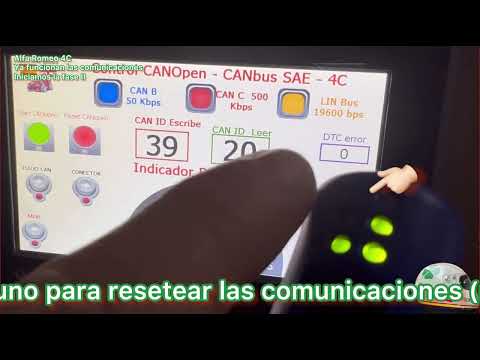 Alfa Romeo 4C Simulamos las RPMs previo a conectarlo al vehículo.