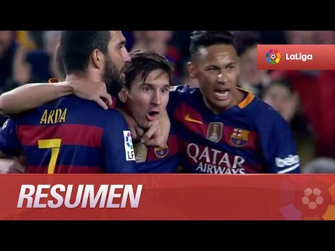 Resumen de FC Barcelona (2-1) Sevilla FC