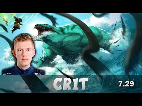Cr1t | Tidehunter | Dota 2 Pro Gameplay - Patch 7.29