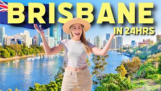 Travel vlog - 24hs in BRISBANE - Top Things To Do & Local Secrets! (Brisbane Travel Guide) Australia