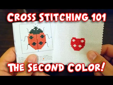 Learn How: Cross-Stitching 101, The Second Color