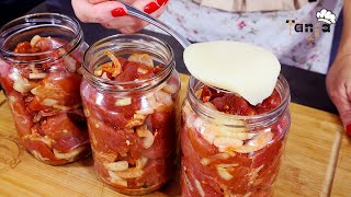 This is how the Amish preserve fresh meat in a jar without refrigerator! It does not spoil for years