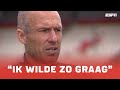 Arjen Robben in tranen ? | "Ik wilde zó graag"  | Interview | FC Groningen