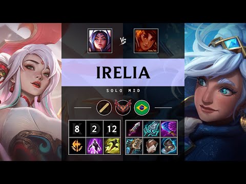 Irelia Mid vs Taliyah - BR Grandmaster Patch 25.13