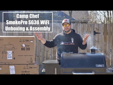 NEW Camp Chef SmokePro SG30 WiFi | Camp Chef Unboxing & Assembly