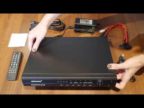 DVR AHD Eyecam EC-DVRAHD5002 4 canale rezolutie HD 720P - www.1cctv.ro