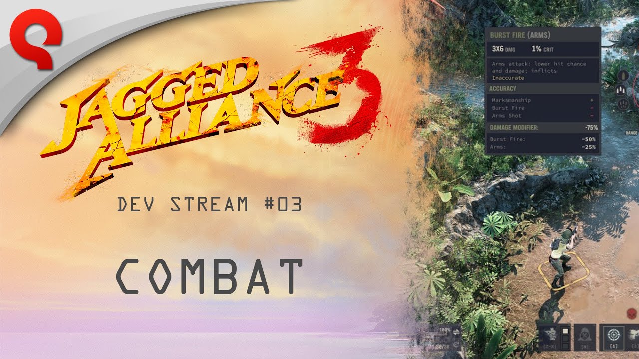 Jagged Alliance 3 | Dev Stream #03: Combat - YouTube