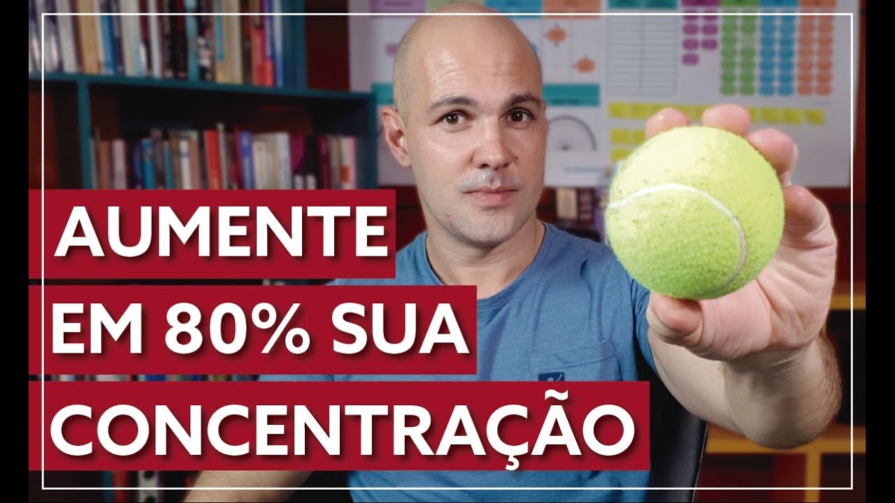 Como AUMENTAR em 80% sua CONCENTRAÇÃO nos estudos | Alessandro Marques #concentração #atenção #foco