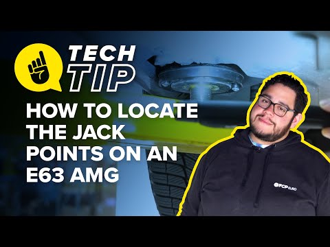 Locating The Mercedes E63 AMG Jack Points (Mercedes W211 E55 AMG, E500, E350)