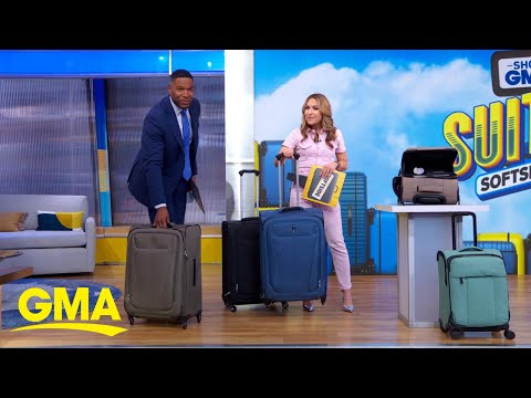kensie Women's Hillsboro Luggage & Travel Bags Set, Green Granite, 4 Piece Set video review thumbnail