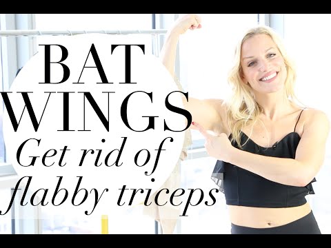 BAT WINGS II GET RID OF FLABBY TRICEPS | TRACY CAMPOLI