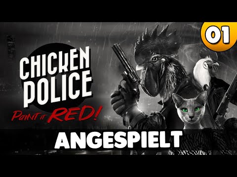 50iger Jahre Krimi ⭐ Let's Play Chicken Police 4k PC 👑 #001 [Deutsch/German]