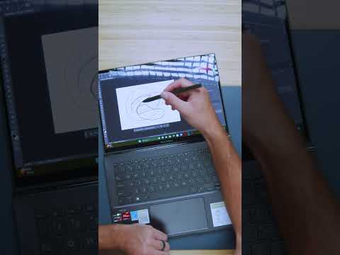 Using the Pen on a Touch Screen Laptop | ZenBook 14 OLED Touch