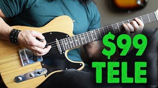 The $99 Telecaster! - Demo / Review
