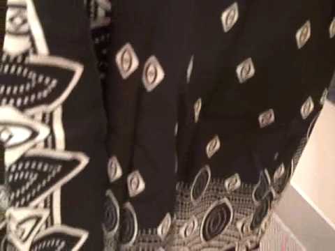 Anna Sui Wrap dress on a