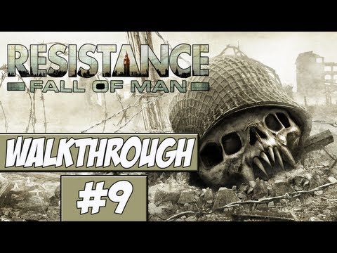 Resistance: Fall Of Man Walkthrough Ep.9 w/Angel - Going For A Ride!