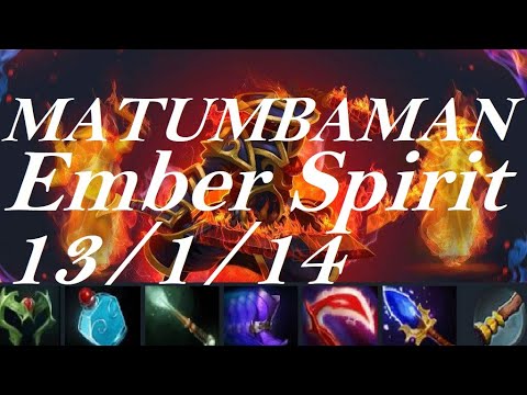 MATUMBAMAN Ember Spirit vs Zai Skywrath Mage, iLTW Lifestealer - fun coomunity - dota2