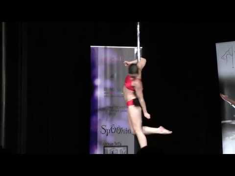 Czech pole dance championship 2013 finals of amateurs - Jana Schwarzerová