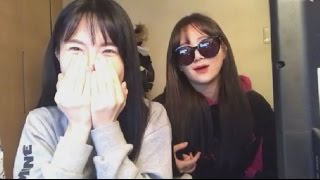 9MUSES Hyemi & Keumjo jamming to bigbang, bts, wjsn, seventeen, red velvet, tvxq