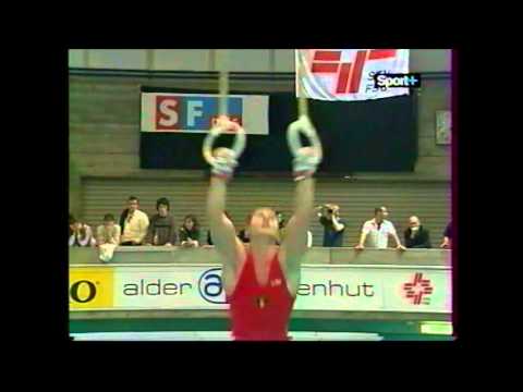 Razvan SELARIU (ROM) rings (2) - 2005 Swiss Cup