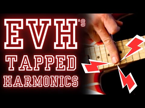 Eddie Van Halen's Tapped Harmonics | Guitar Lesson