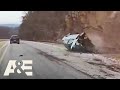 Aggressive Driver SLAMS into Granite Wall at Highway Speed | Road Wars | A&E