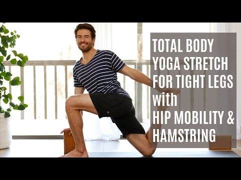 Total Body Yoga Stretch for Tight Legs w/ Hip Mobility and Hamstring | Tim Senesi Yoga