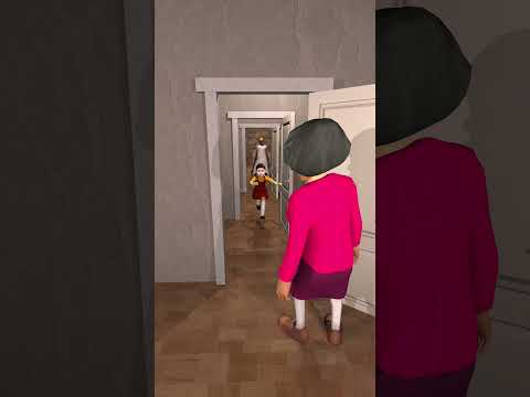 Scary Teacher 3D Open the Door! 😱 doll  Escapes Granny!