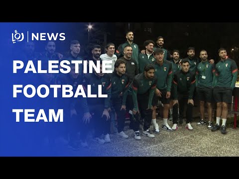 Palestine football team trains in Bilbao ahead of match with Basque Country